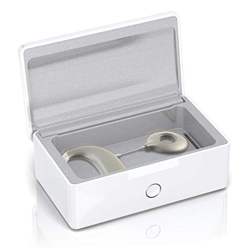PerfectDry Q.R. 45 min. Ultra Fast Hearing Aid Dryer & Dehumidifier Accessory | Dry Box Kit | Removes Sweat & Moisture from Hearing Aids, Airpods, Wireless Earbuds, Ear Amplifiers, Cochlear Implants