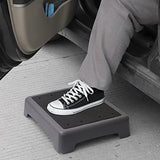 Fotree One Step Stool, Non-Slip Mobility Step Platform for Senior ＆ Adults, Safety Step Platform for Stair, Car, Bed, Chair, Shower, Bathtub, Outdoor, 3.5 Inch High Rise Stairs 440 Lbs Capacity