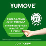 Lintbells YuMOVE Joint Supplement Dog Chews - Contains Glucosamine, Green Lipped Mussel - Natural Relief from Hip Ache, Stiff Joints - 1 Month’s Supply (Large & X-Large)