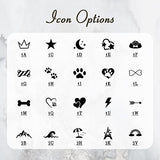 Anavia Cat Head & Fish Shape Pet ID Tags, Personalized Funny Icon Design Cat Name Tag, Customized Gold Plated Glossy Stainless Steel Black Rainbow Cat Dog Collar Tag (Small, Fish Shape, Gold)