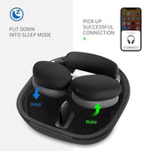Yinke Smart Case for AirPods Max Headphones Supports Sleep Mode, with AirPods Max Silicone Earpad Cover/Ear Cups Cover and Headband Cover Anti-Scratch Accessories, Hard Organizer Portable Carry Travel