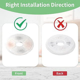 12 Pack Cat Water Fountain Replacement Filters Fit for 3L Flower Water Dispenser Automatic Pet Dog Cat Fountain Filter