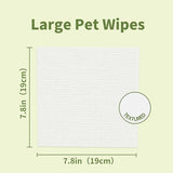 400 Unscented Dog Wipes for Paws and Butt Plant Based Hypoallergenic Pets Cleansing & Deodorizing Anal Gland Hygienic Puppy Wipes for Dogs Face and Body Cat Wipes Cleaning Fur Doggie Wipes Doggy Wipes