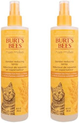 Burt's Bees for Pets Cat Dander Spray with Colloidal Oat Flour and Honey, 2pk, 99.3% Natural Origin Formulas, Cat Dander Remedy, Cat Spray for Allergy Relief, Cat Dander Spray, 2pk, 10oz