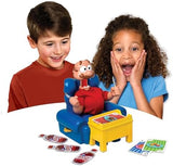 Gassy Gus, The interactive gut-busting game that's a hoot when you toot! Feed Gus gassy foods, but watch out for the big blast of gas! Packed with hilarious sounds, it's Ideal for 2-4 players ages 4+