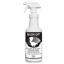 Load image into Gallery viewer, Skunk Off Odor eliminator pet spray 32oz - Safe for head &amp; face - Ready to use skunk odor remover. Non-enzymatic formula safe for pets &amp; people.
