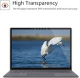 Megoo Screen Protector for Microsoft Surface Laptop 6/5/4/3 (15 inch), Tempered Glass/Anti Shatter/Anti scratch/Smudge Resistant/HD Clear, Support Surface Pen