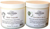 Coconut Oil, and Beef Tallow,Soap Making Supplies. one Each 16 fl oz. DIY Projects.