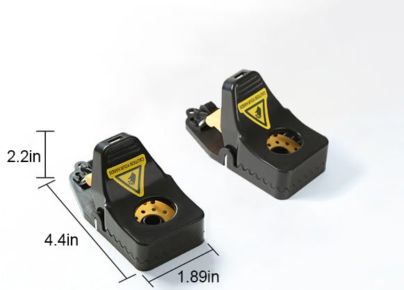 Small Mice Traps,Mouse Traps, Upgrade Version Mice Traps for House,Quick Effective Sanitary, Safe Mouse Trap Indoor for Family-6 Pack