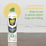 Raid Essentials Ant Spider, and Roach Killer Aerosol Spray, Child & Pet Safe, Kills Insects Quickly, 10 Ounce, 6 Pack (6), 331877