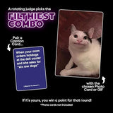 WHAT DO YOU MEME? After Hours by Relatable, The Explicit Expansion Pack for Game Night, Board Games, Adult Games, and Party Games, Includes 150 Caption Cards to Play with Full-Sized Game