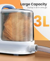 oneisall Dog Grooming Vacuum, 13000Pa Powerful Dog Hair Vacuum with Dog Clippers & Shedding Brush 7 Grooming Tools Dog Grooming Kit, 3L Dust Cup Pet Grooming Vacuum Quiet, 3 Suction Levels, BM3
