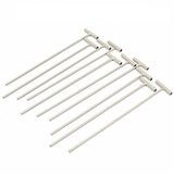 10pcs Pigeon Bird Entrance Trap One-Way Window Door Curtain Iron T Bars