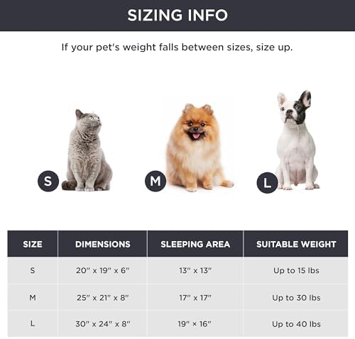 Bedsure Dog Beds for Small Dogs - Round Cat Beds for Indoor Cats, Washable Pet Bed for Puppy and Kitten with Slip-Resistant Bottom, 25 Inches, Washed Blue