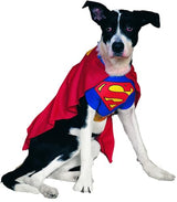 DC Comics Superheroes: Superman Pet Costume for For Dogs or Cats by Rubies, Large