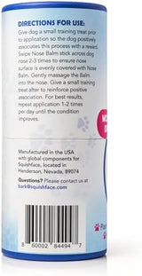Squishface Nose Balm - Soothe & Protect Dry, Cracked Dog Snouts - Plant-Based, Lick-Safe Formulation to Aid in Relief of Hyperkeratosis - Great for All Breeds! (1.75 oz)