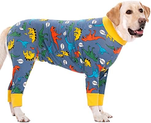 Dog Recovery Suit for Dogs After Surgery Female Male Medium Large Dog Neuter Spay Onesie for Shedding Prevent Licking Surgical Wound Dog Cone Alternative