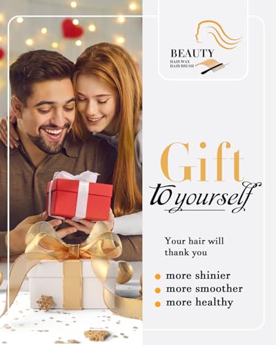 Slick Back Hair Brush Set: Hair Wax, Edge Brush, Rat Tail Comb, Bristle Brush, Hair Bun Accessories, Smoothing Brush for Women & Kids
