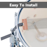 EASTROCK Snare Drum Wires Snare Wire Drum Wire-20 Strand 14 Inch, Snare Drum Accessories with Snare Wire Straps (red copper 20 Strand)