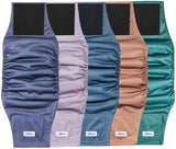 Reusable Dog Diapers Male, Premium Washable Belly Bands for Male Dogs Extra Small, Pack of 5, High Absorbing Male Dog Wraps for Doggie & Puppy in Incontinence or Excitable Urination and Training(XS)