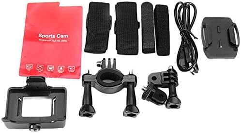 VEMONT Action Camera, 1080P 12MP Sports Camera Full HD 2.0 Inch Action Cam 30m/98ft Underwater Waterproof Snorkel surf Camera with Wide-Angle Lens and Mounting Accessories Kit
