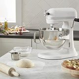 Dough Hook K5ADH Replacement for KitchenAid 6 Quart Bowl-Lift Stand Mixer, Dough Hook Replacement for KitchenAid 6QT Bowl-Lift Professional 600 Series Mixers, White