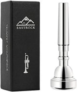 EastRock 3C Trumpet Mouthpiece Silver Plated Bb Trompeta Mouthpiece Trumpet Instrument Accessories Vacuum Packed