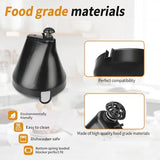 DCC-1200FB Coffee Maker Brew Basket Replacement Filter Basket Holder for Cuisinart models DCC-1200, DCC-1200BCH,DCC-1200BW,DCC-1200CP,DCC-1200MRP1,and DCC-1200W Replacement Part for Cuisinart