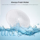 16 PCS Upgraded Filter Unit 3.0 Pet Cat Water Fountain Filters Fit For E versweet Solo 2/Solo SE, E versweet 3 Pro/2S/3, Including Replacement Filters and Replaced Foam Pump Filter (16 pcs)