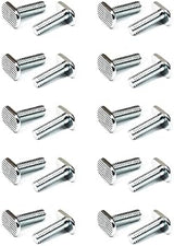 POWERTEC 5/16"-18 T Track Bolts 20 Pack for T track, 1 Inch Long T Slot Bolts for Universal T Track, T Track Accessories for Woodworking Jigs and Fixtures (QTB1001)