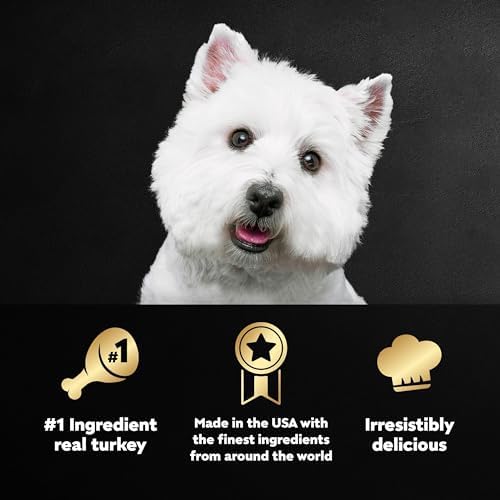 CESAR Adult Wet Dog Food Classic Loaf in Sauce Turkey Recipe, 3.5 oz. Easy Peel Trays, Pack of 24