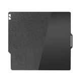 Ideaformer Double Sided Black PEI Build Plate for Bambu Lab X1/X1C/X1E/P1P/P1S/A1,Flexible Smooth Textured PEI Spring Steel Plate 257x257mm for Bambu 3D Printers