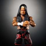 Mattel WWE Ultimate Edition Action Figure & Accessories, 6-inch Solo Sikoa Collectible Set, Swappable Heads & Hands, 30 Articulation Points