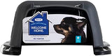 Petmate Pet Porter Dog Kennel 19", Dark Gray & Black, for Pets up to 10lbs, Made in USA