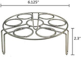 Egg Steamer Rack, Alamic Egg Rack Steamer Trivet Basket Stand for Instant Pot 3 Quart Accessories and Pressure Cooker 3 Qt Accessories, Stainless Steel - 1 Pack
