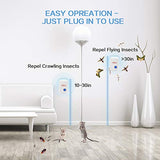 Utrasonic Pest Repeller 6 Pack Pest Control Repellent Indoor for Mosquito,Mice,Roach,Spider,Insects,Rat,Flea