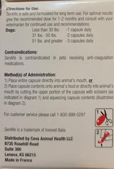SEGMINISMART CEVA Animal Health D59010B Senilife Nutritional Supplement for Elderly Dogs- 30 capsules/ box