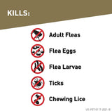 FRONTLINE Gold Flea & Tick Treatment for Large Dogs Up to 45 to 88 lbs., Pack of 6