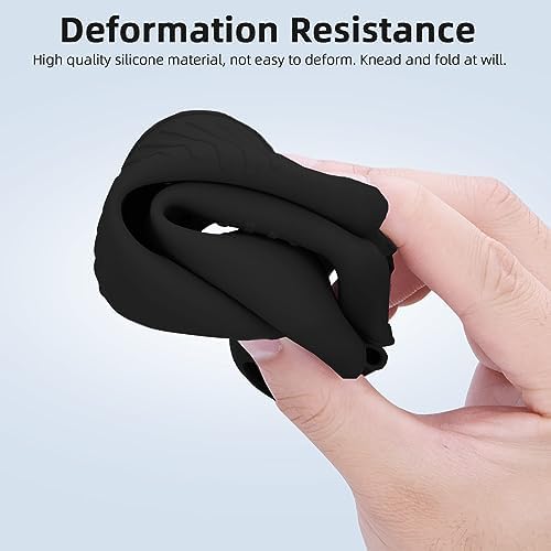 Air 3S Silicone Cover Case Sleeve for DJI RC 2,Protective Cover Compatible with DJI Neo Mini 4 Pro Air 3 Flip Fly More Combo Controller Accessories (Black)