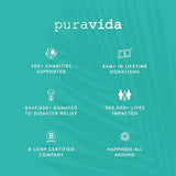 Pura Vida Bracelets Pack Friendship Bracelet Pack - Set of 10 Stackable Bracelets for Women, Handmade Bracelets & Cute Bracelets, Beach Accessoriess - 10 String Bracelets