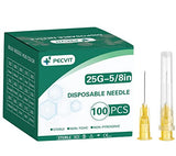 100Pack 25Ga 5/8 inch (16mm) Lab Dispensing Accessories for Measuring,Refilling Inks