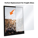 Egofine Plexiglass Sheets Acrylic Sheets 6 Pack of 24x36’’ 0.04 Thick Clear Plastic Cast Transparent Plexi Glass for Crafting Projects, Replacement Picture Frame Glass, DIY Display, Easy to Cut