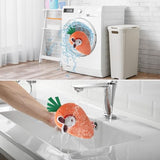 Interactive Hide and Seek Squeaky Dog Plush Toy, Rabbit and Carrot, Orange and White, 5-Pack