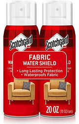 Scotchgard Fabric Water Shield, Water Repellent Spray for Spring and Summer Clothing and Household Upholstery Items, Long-Lasting Protection for Seasonal Fabric, Two 10 Oz Cans (Pack of 2)