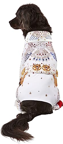 Elvis Presley: Elvis Presley Pet Couture Costume for For Dogs or Cats by Rubies, Medium