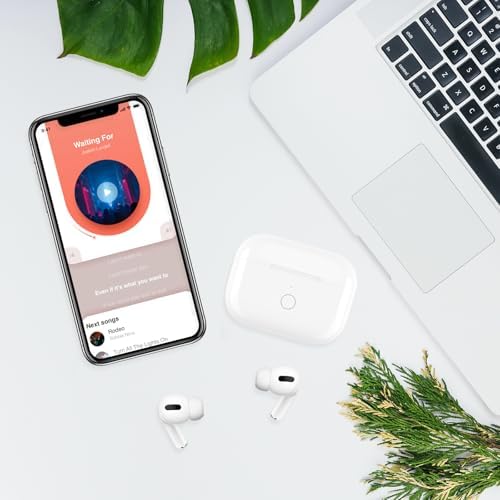 Replacement Charging Case for AirPods Pro 1st / 2nd Gen, Compatible for AirPod Pro 1st /2nd Generation Charger Case, Support Blue-Tooth Pairing and Sync Button (No Earbuds)