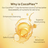 HICC PET Dog Ear Wipes Finger 50 Count Dog Ear Cleaner Wipes for Dogs & Cats, Dog Ear Infection Treatment to Relieve Ear Itching & Inflammation, Remove Ear Wax, Dirt, Smelly - Honey Scent