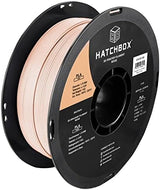 HATCHBOX PLA PRO+ 3D Printer Filament, Dimensional Accuracy +/- 0.03 mm, 1 kg Spool, 1.75 mm, Beige
