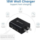 2-Pack Dog Training Collar Charger for Jugbow Shock Collar, 2-in-1 Magnetic and USB C Charging Cable with Power Adapter