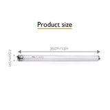 Longchin 10W Bug Zapper Light Bulb Replacement 2-Pack T8 UV Lightbulb for 20W Electric Insect Killer